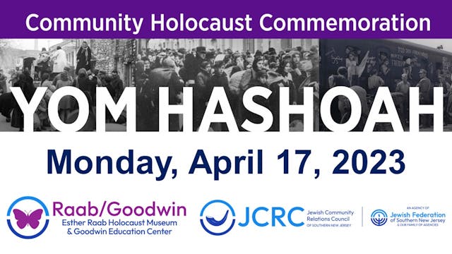 2023 Yom Hashoah Community Commemorat...
