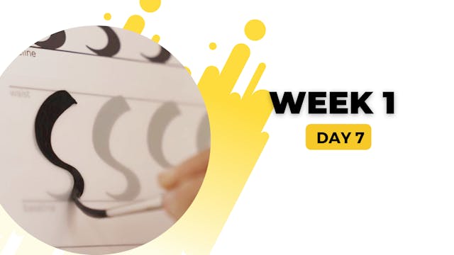 14. Week 1 - Day 7