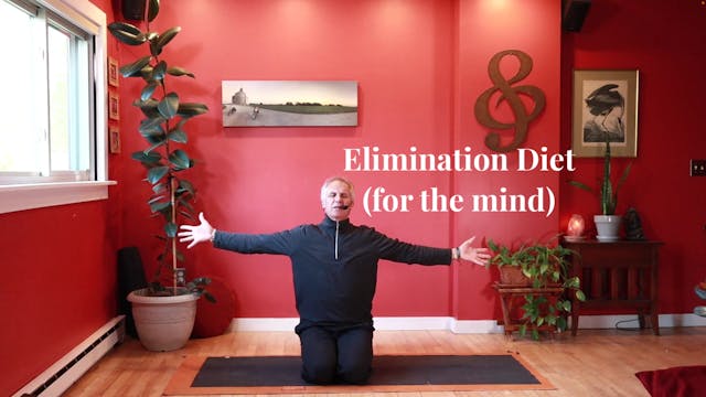 Elimination Diet (for the mind)