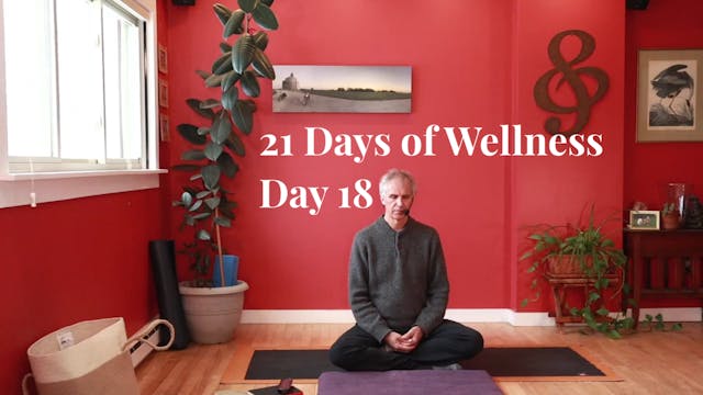 21 Days of Wellness :: Day 18