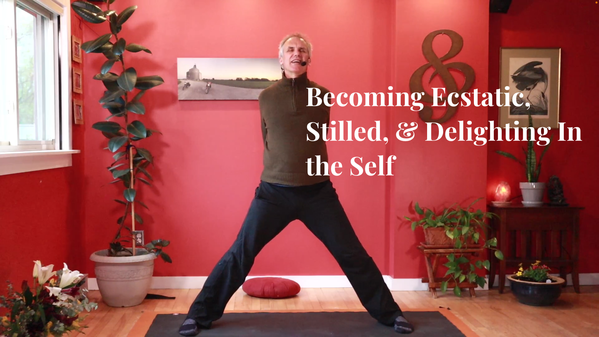 Becoming Ecstatic, Stilled & Delighting in the Self