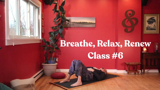 Breathe, Relax, Renew - Class #6