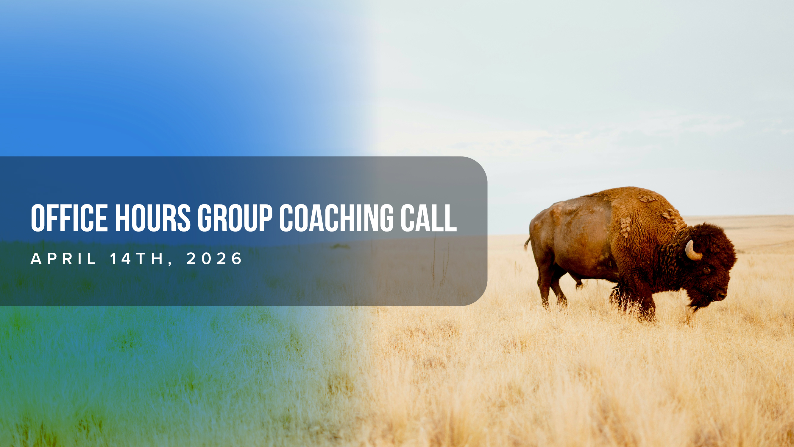 Office Hours Group Call - April 14th