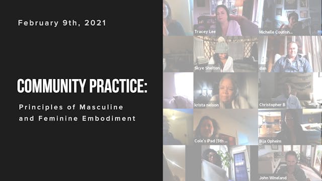 Community Practice: Principles of Mas...