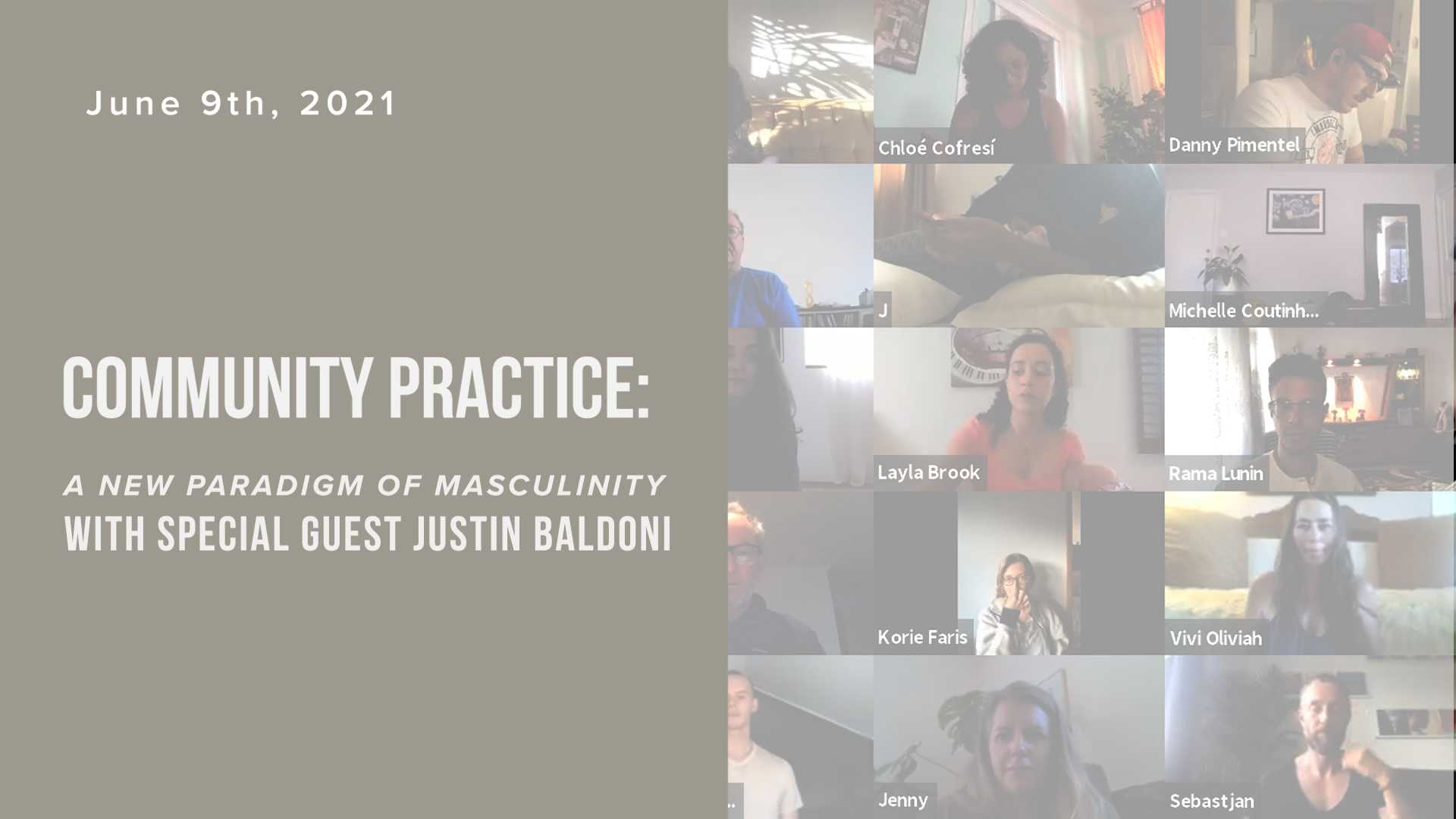 Community Practice: A New Paradigm of Masculinity