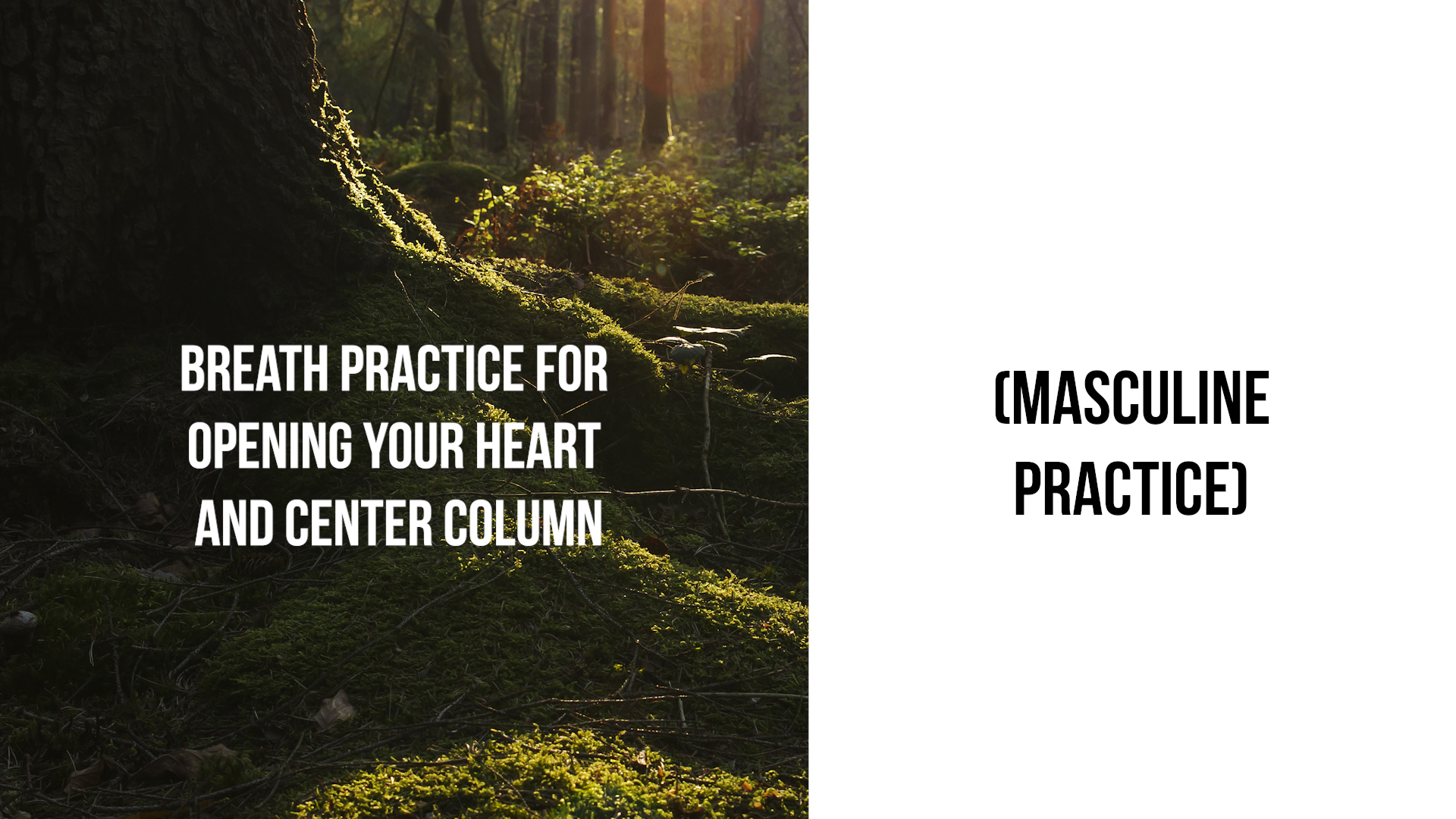 Breath Practice for Opening Your Heart and Center Column