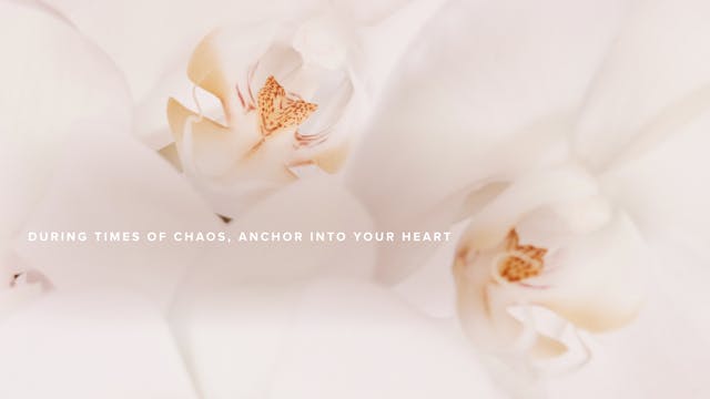 During Times of Chaos, Anchor Into Yo...