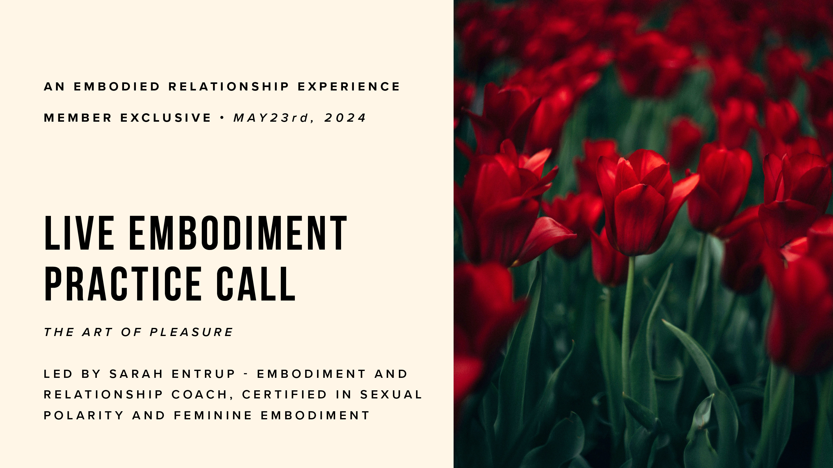 Live Embodiment Practice Call Thursday, May 23rd