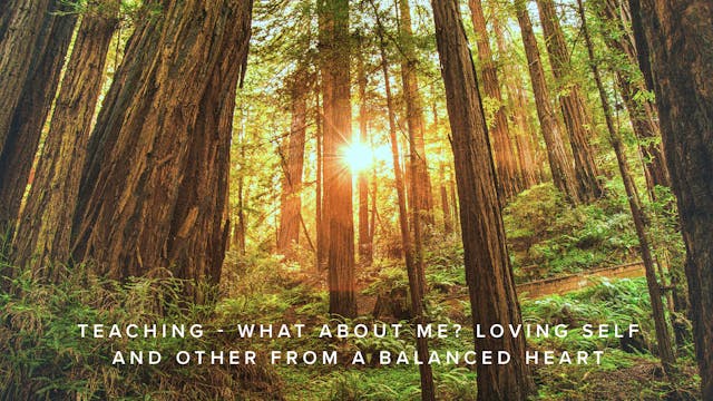 Teaching - What About Me Loving Self ...