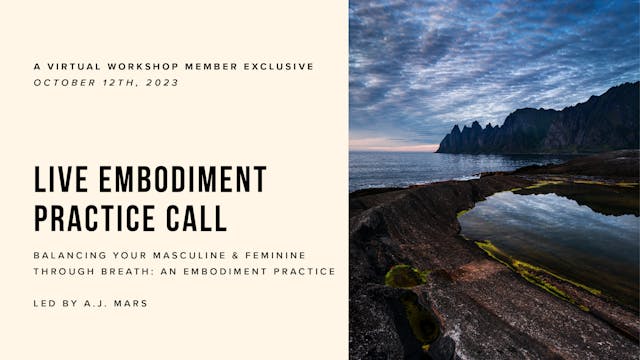 Live Embodiment Practice Call Thursda...