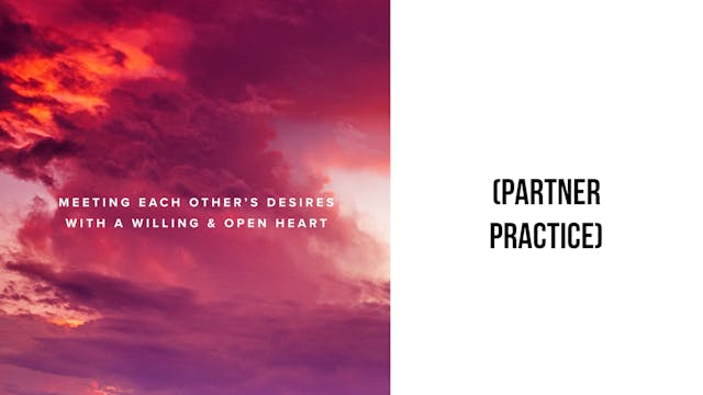 Meeting Each Other’s Desires With a W...