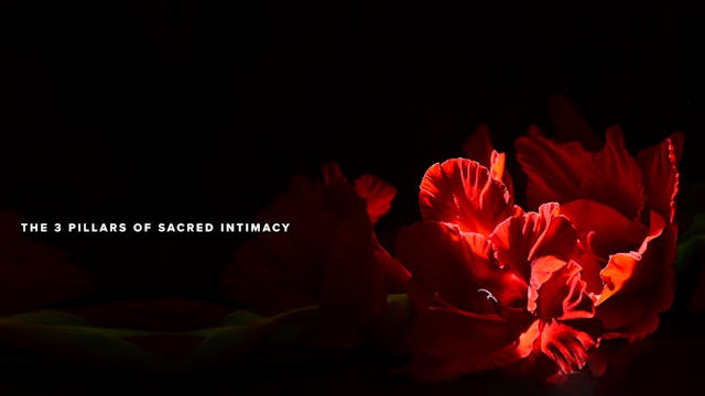 The 3 Pillars of Sacred Intimacy