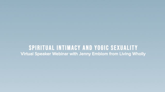 Virtual Speaker Webinar with Jenny Em...