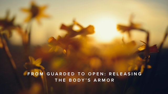 Teaching - From Guarded to Open Releasing the Body’s Armor