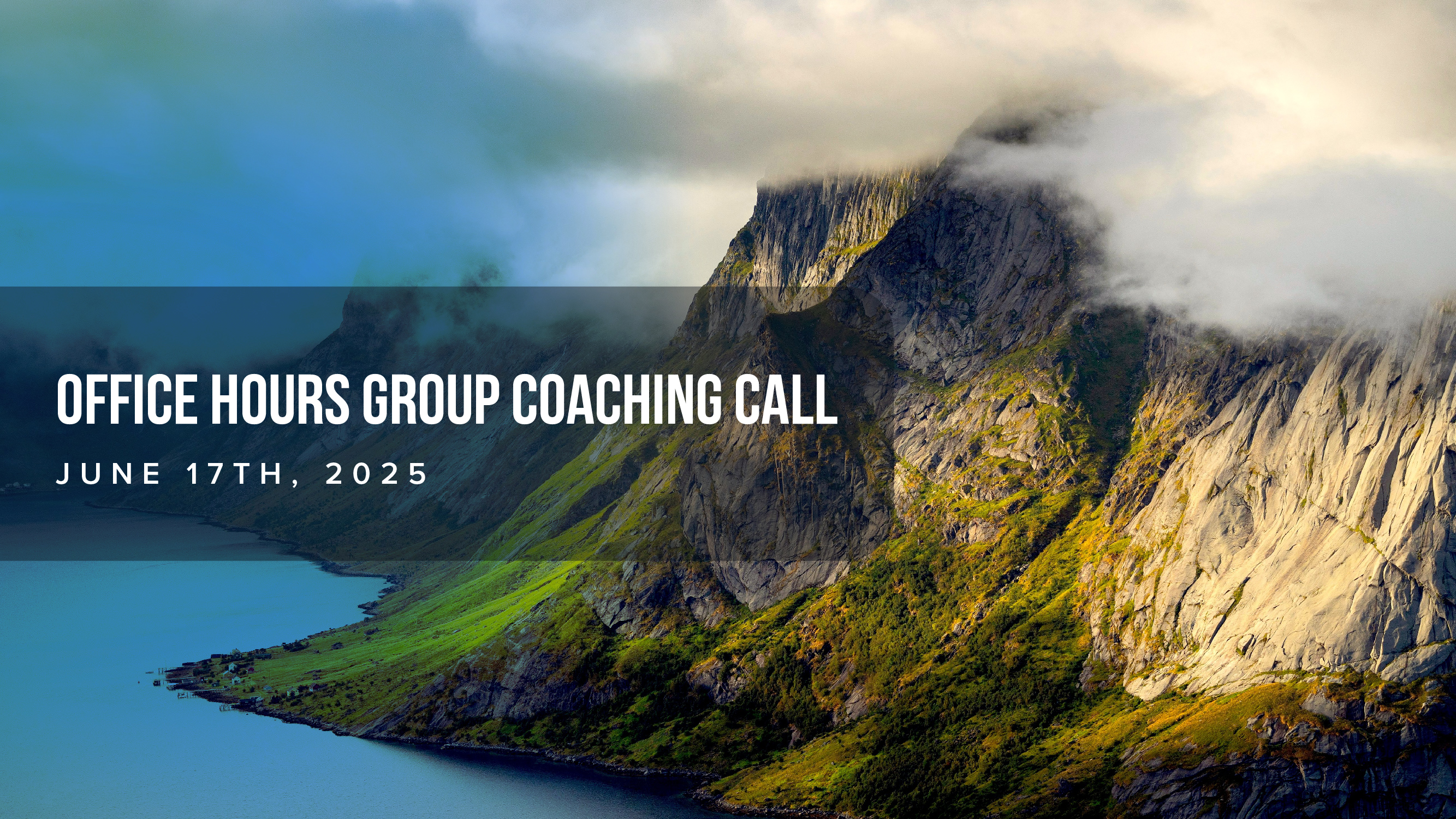 Office Hours Group Call: June 17th