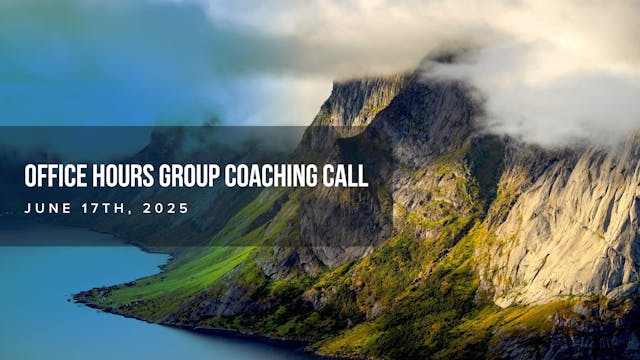 Office Hours Group Call: June 17th