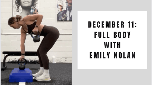 Full Body- December 11