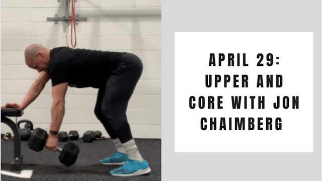 Upper and Core- April 29