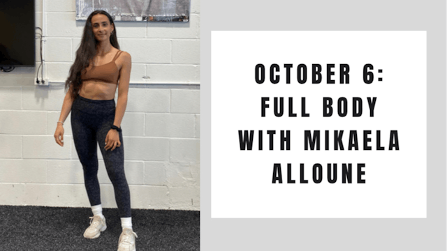 Full Body-October 6