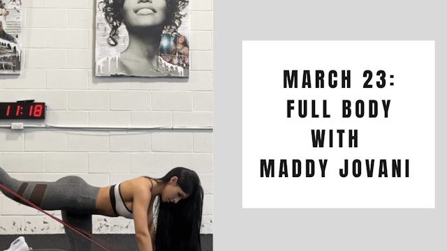 March 23 - Full Body