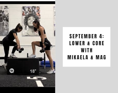 Lower & Core-Sept 4