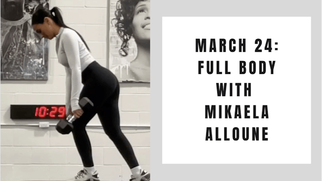 Full Body- March 21