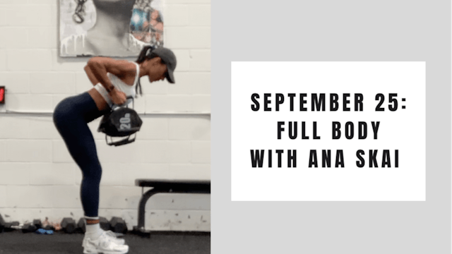 Full Body-September 25