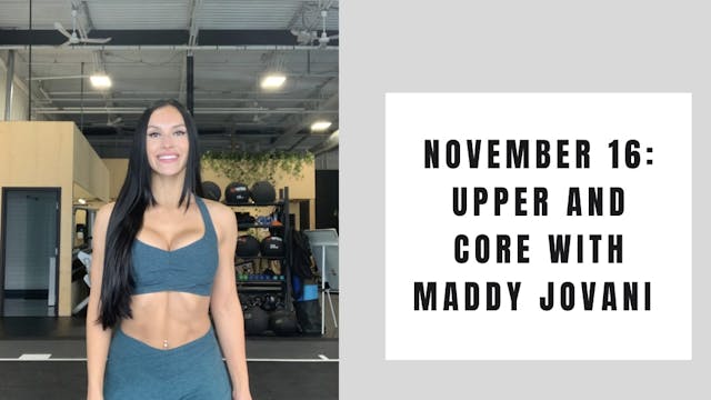 Upper and Core-November 16