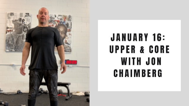 Upper and Core-January 16