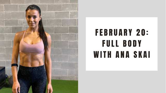 Full Body-February 20