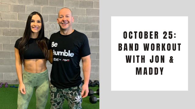 Band Workout-October 25