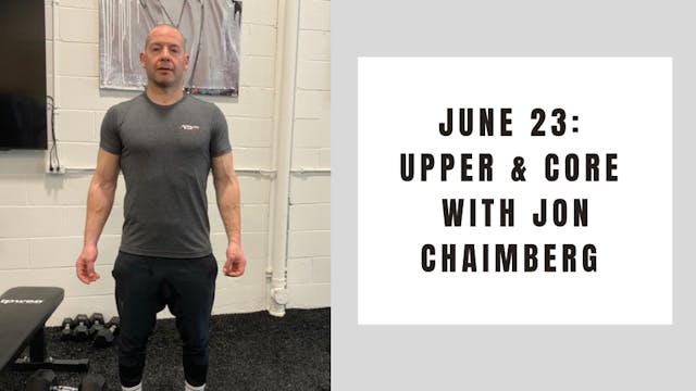 Upper and Core- June 23