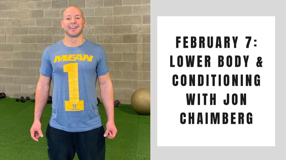 Lower and Conditioning- February 7
