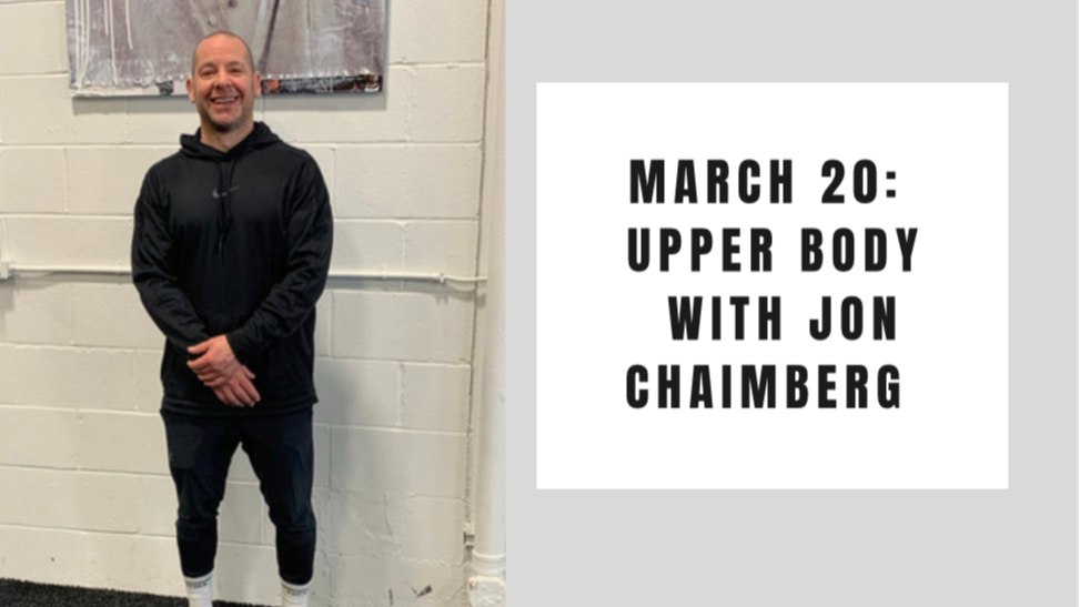 Upper Body (Add-On) - March 20 