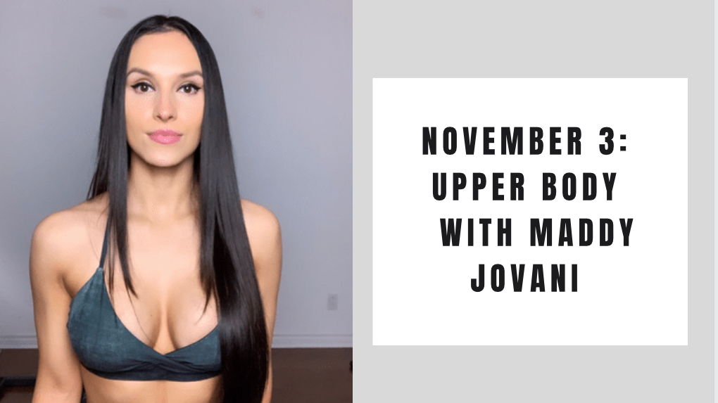 Upper Body-November 3