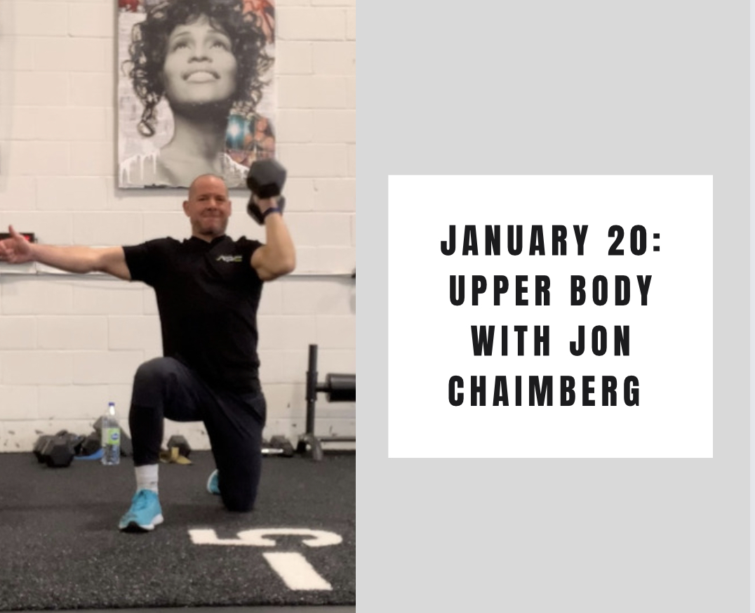 Upper body-January 20