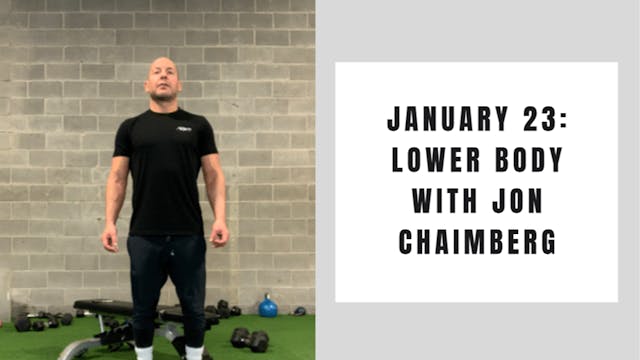 Lower Body-January 23