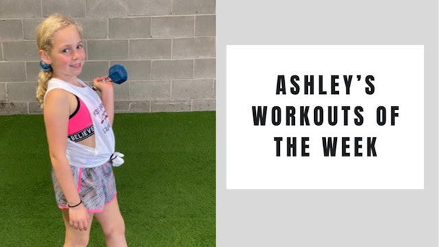 Ashley’s Workout of the Week