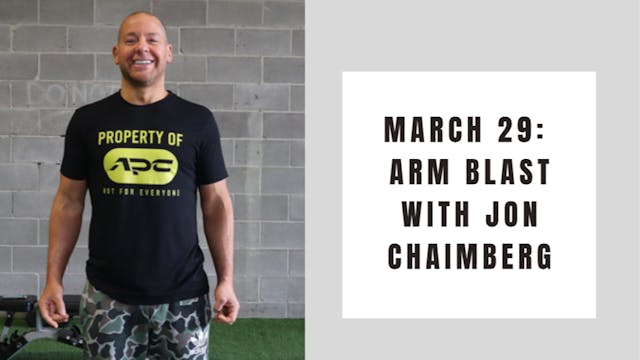 Arm Blast-March 29