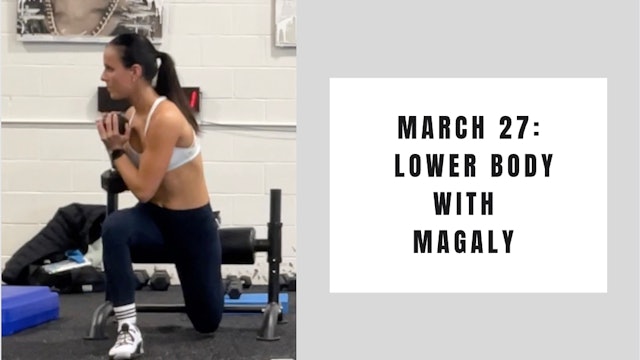 Lower and Core-March 27