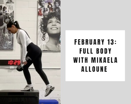 Full Body- February 13