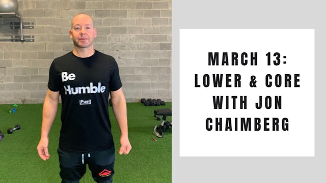 Lower and core-March 13