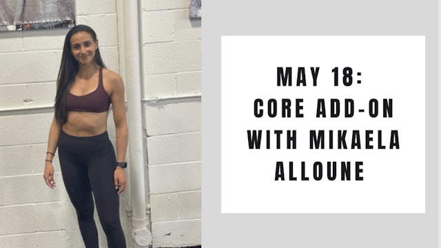 Core Workout-May 18