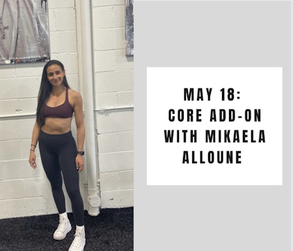 Core Workout-May 18