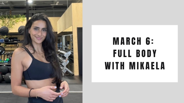 Full Body-March 6