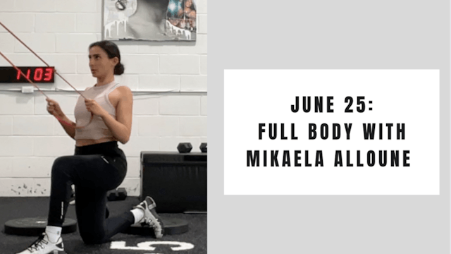 Full Body- June 25