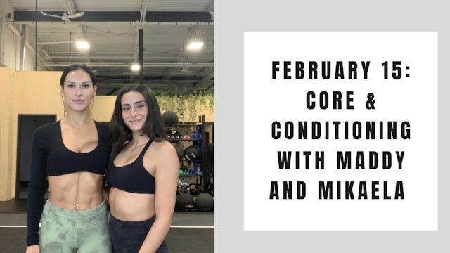 Core & Conditioning - Feb 15