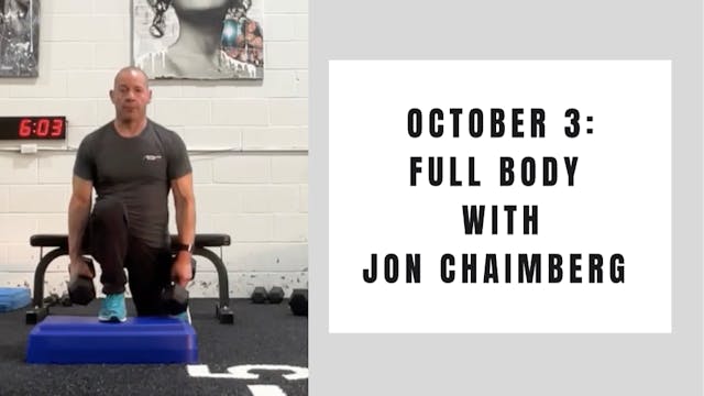Full Body- October 3