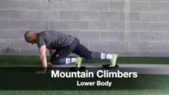 Mountain climbers (lower body)