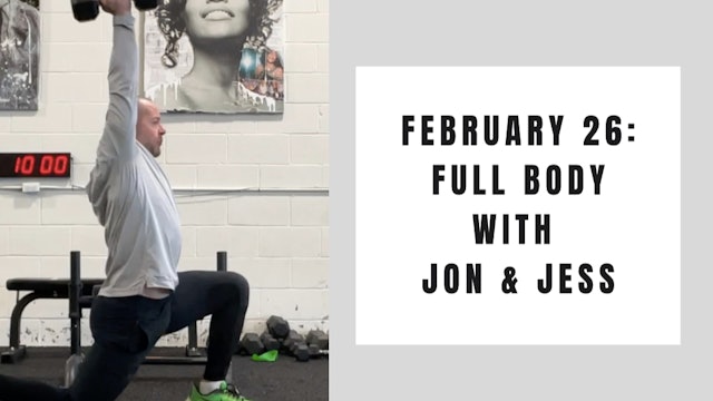 Full Body- February 26